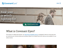 Tablet Screenshot of covenanteyes.com