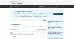 Desktop Screenshot of helpforum.covenanteyes.com